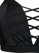 Bikini-Top mit Bänder-Details, Schwarz, Packshot image number 2