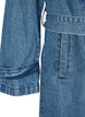 Denim-Trenchcoat mit Gürtel, Blue Denim, Packshot image number 2