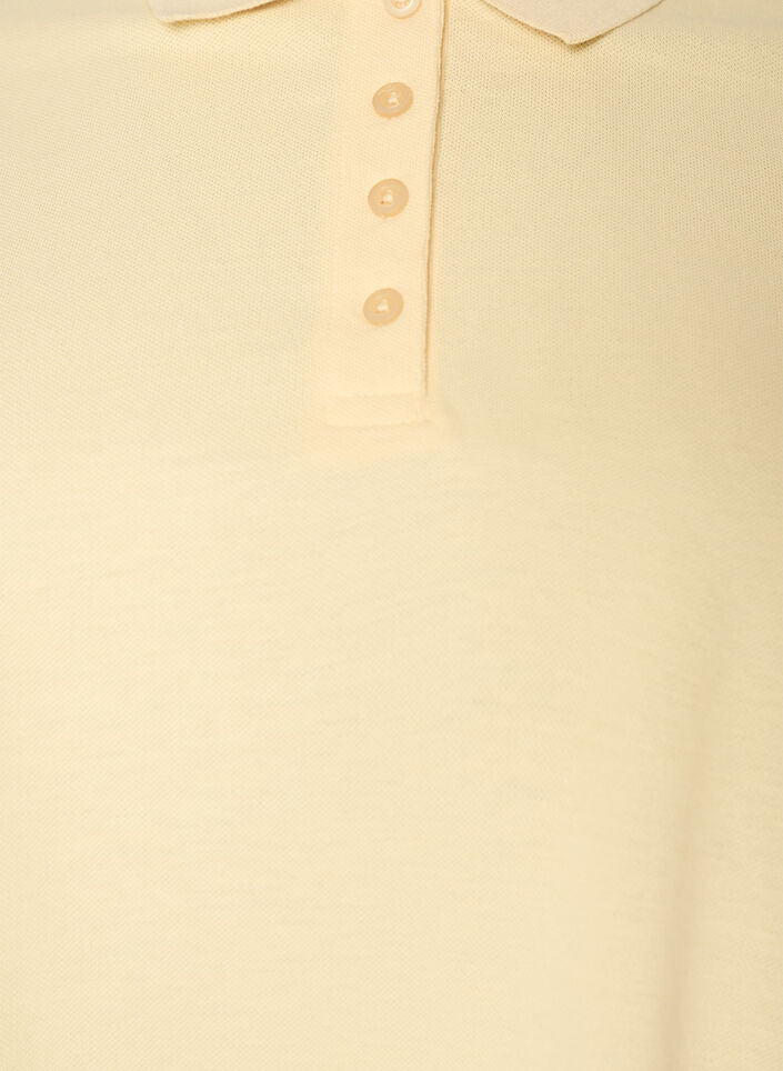 Poloshirt mit kurzen &Auml;rmeln, Gelb, Packshot image number 2