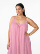 Sommerkleid mit Streifen und A-Linie, Pink, Model image number 2