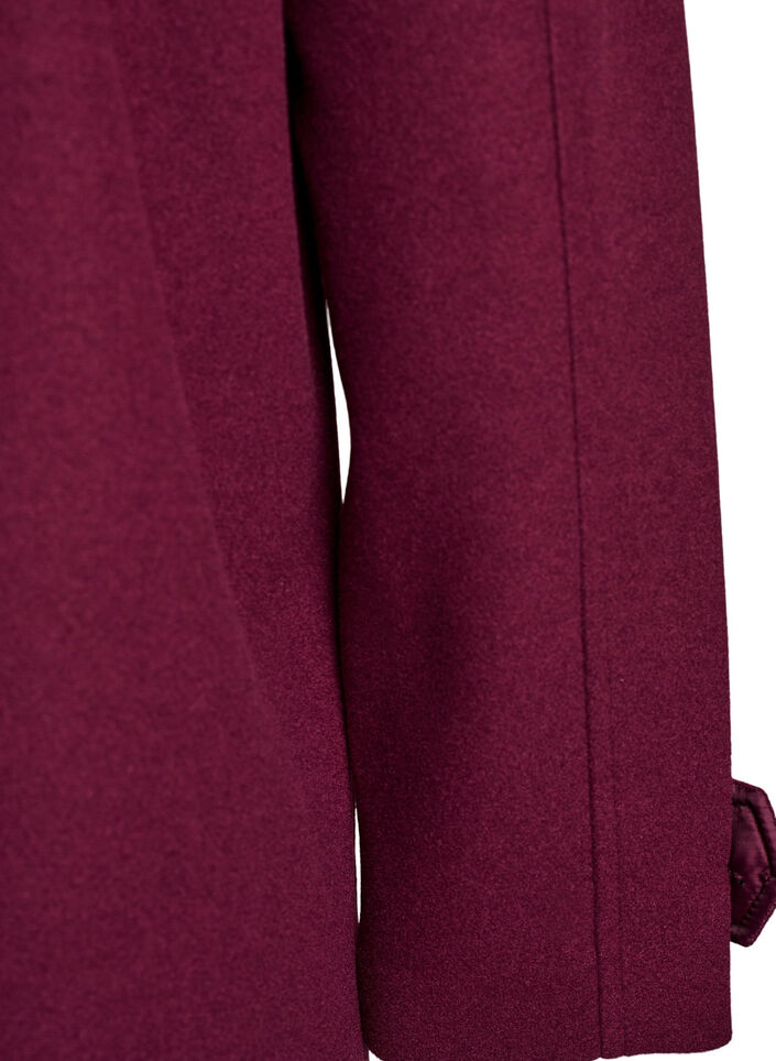 Kurzmantel mit zweireihiger Knopfleiste, Rot, Packshot image number 3