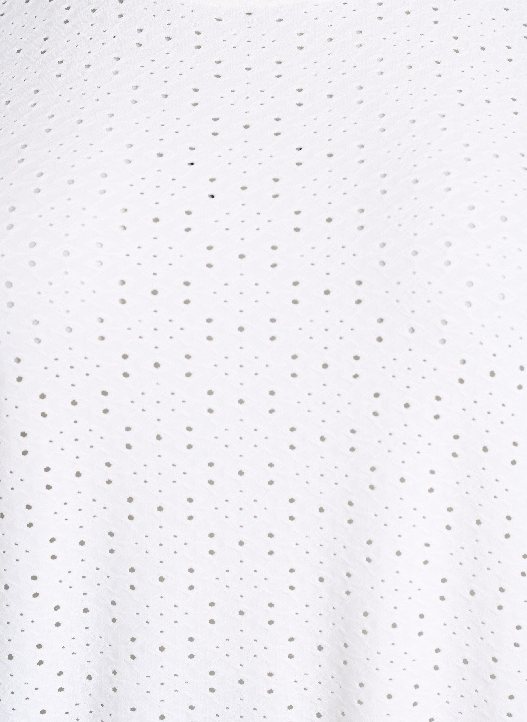 ZizziBluse mit Lochstickerei und Ballon&auml;rmeln, Wei&szlig;, Packshot image number 2