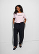 T-Shirt mit Print, Pink, Model image number 1