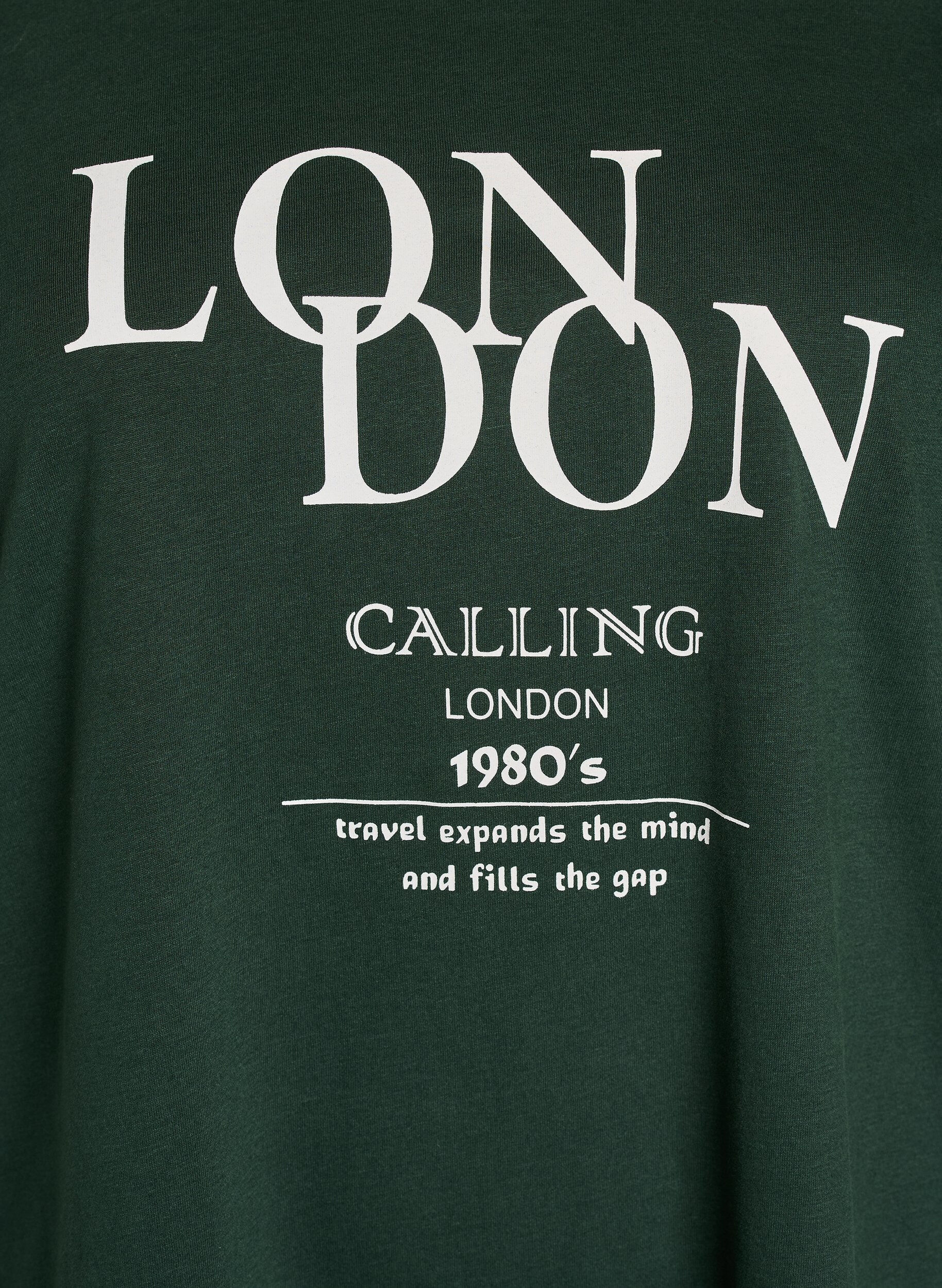 ZizziT-Shirt mit Print, Gr&uuml;n, Packshot image number 2