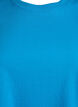 Basic-T-Shirt aus Baumwolle mit Rundhalsausschnitt, Blau, Packshot image number 2
