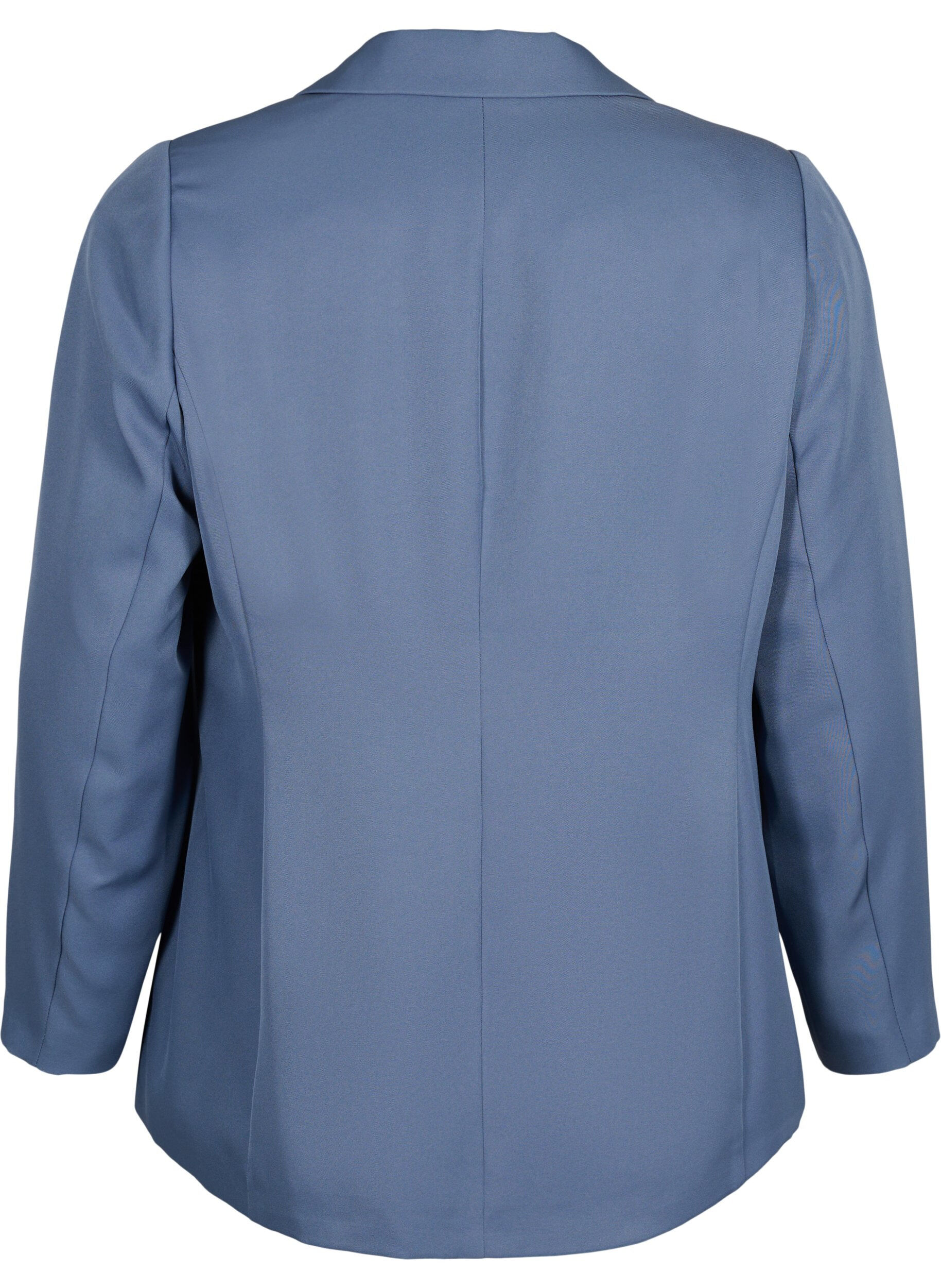 ZizziFLASH &ndash; Schlichter Blazer mit Knopf, Blau, Packshot image number 1