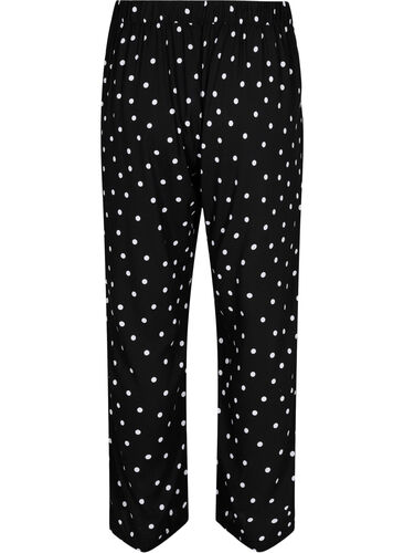 Hose mit Print und Taschen, Black Dot, Packshot image number 1