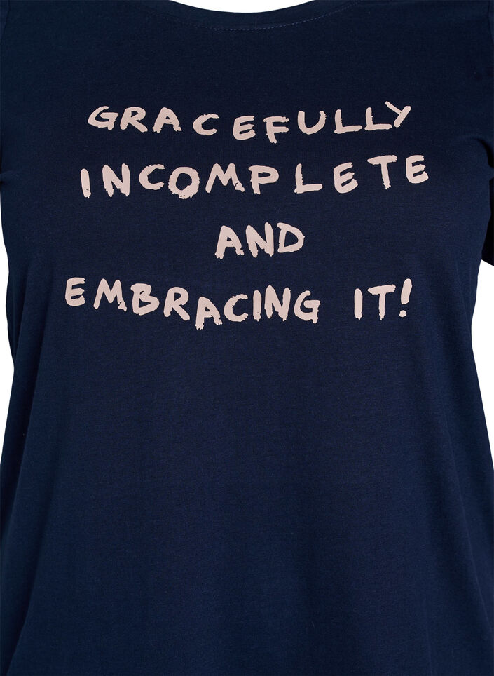 FLASH - T-Shirt mit Print, Blau, Packshot image number 2