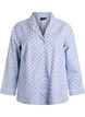 Pyjamahemd aus Seersucker mit langen &Auml;rmeln, Blau, Packshot image number 0