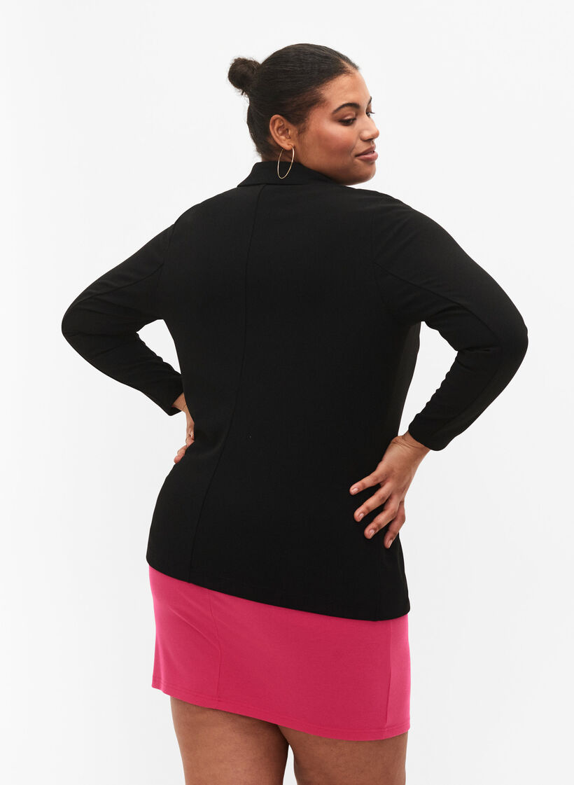 Blazer mit Taschen, Black, Model image number 1