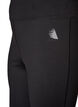Bootcut-Trainingstights mit hoher Taille, Schwarz, Packshot image number 2