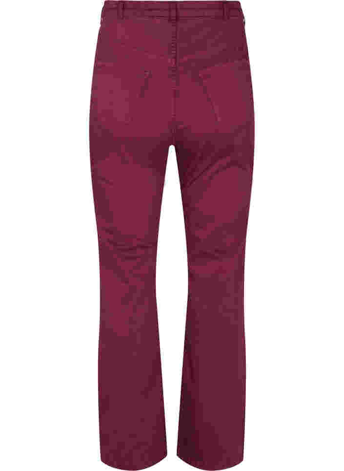 Flared Jeans mit extra hoher Taille, Port Royale, Packshot image number 1