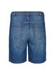 Slim fit Jeansshorts mit Bindegürtel, Blau, Packshot image number 1