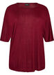 Lockeres T-Shirt aus Viskose-Jersey, Rot, Packshot image number 0