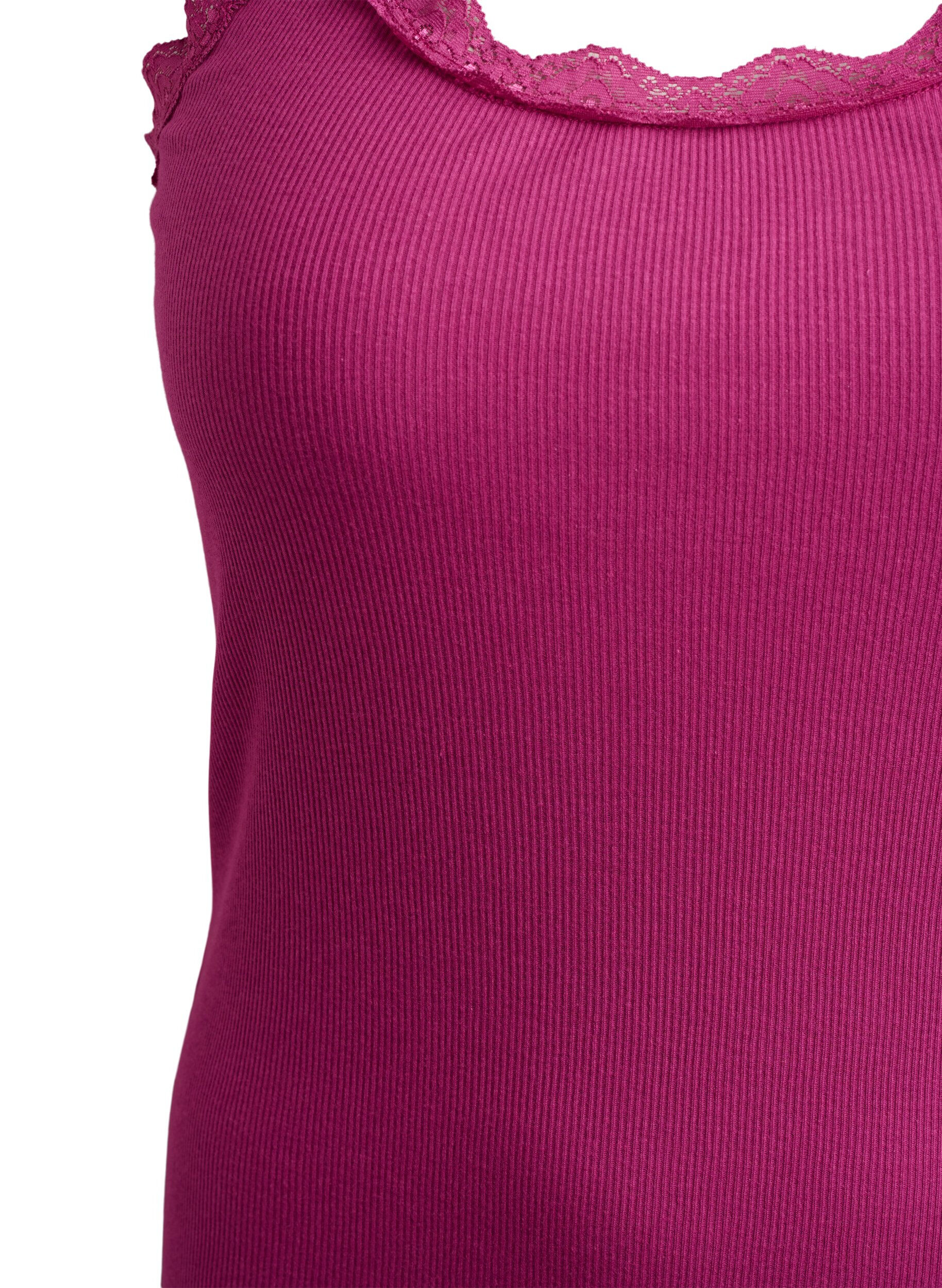 ZizziSpitzentop, Rot, Packshot image number 2