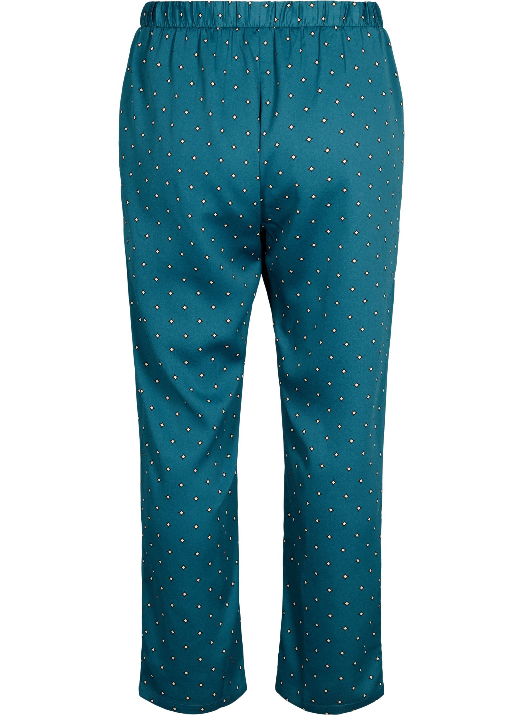 ZizziGedruckte Pyjamahosen, Balsam AOP, Packshot image number 1