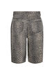 Bermuda Shorts aus Denim mit Leopardenmuster, Braun, Packshot image number 1