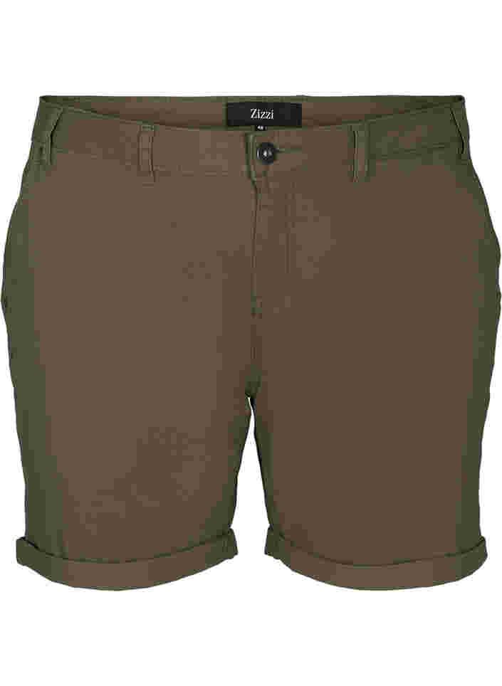 Regular Fit Shorts mit Taschen, Tarmac, Packshot image number 0