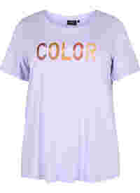 T-Shirt aus Baumwolle mit Print