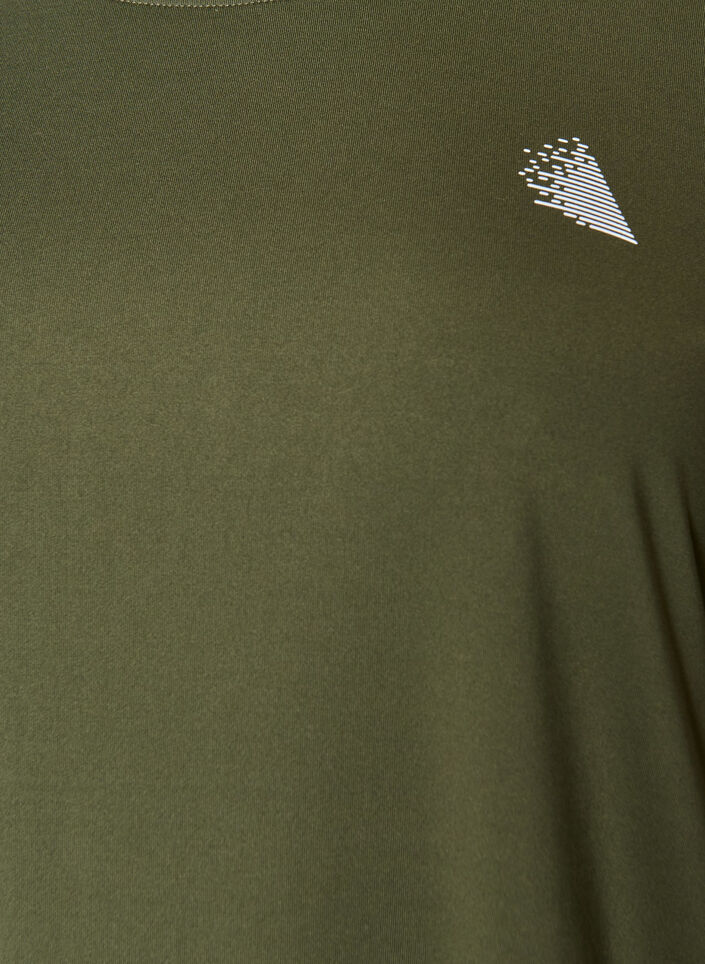 Trainingsshirt mit 3/4-&Auml;rmeln, Gr&uuml;n, Packshot image number 2