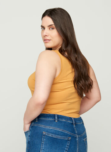 Einfarbiges Basictop, Spruce Yellow, Model image number 1