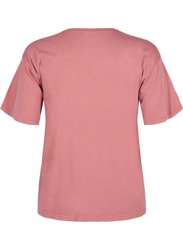 T-Shirt mit Perlen, Heather Rose Washed, Packshot image number 1