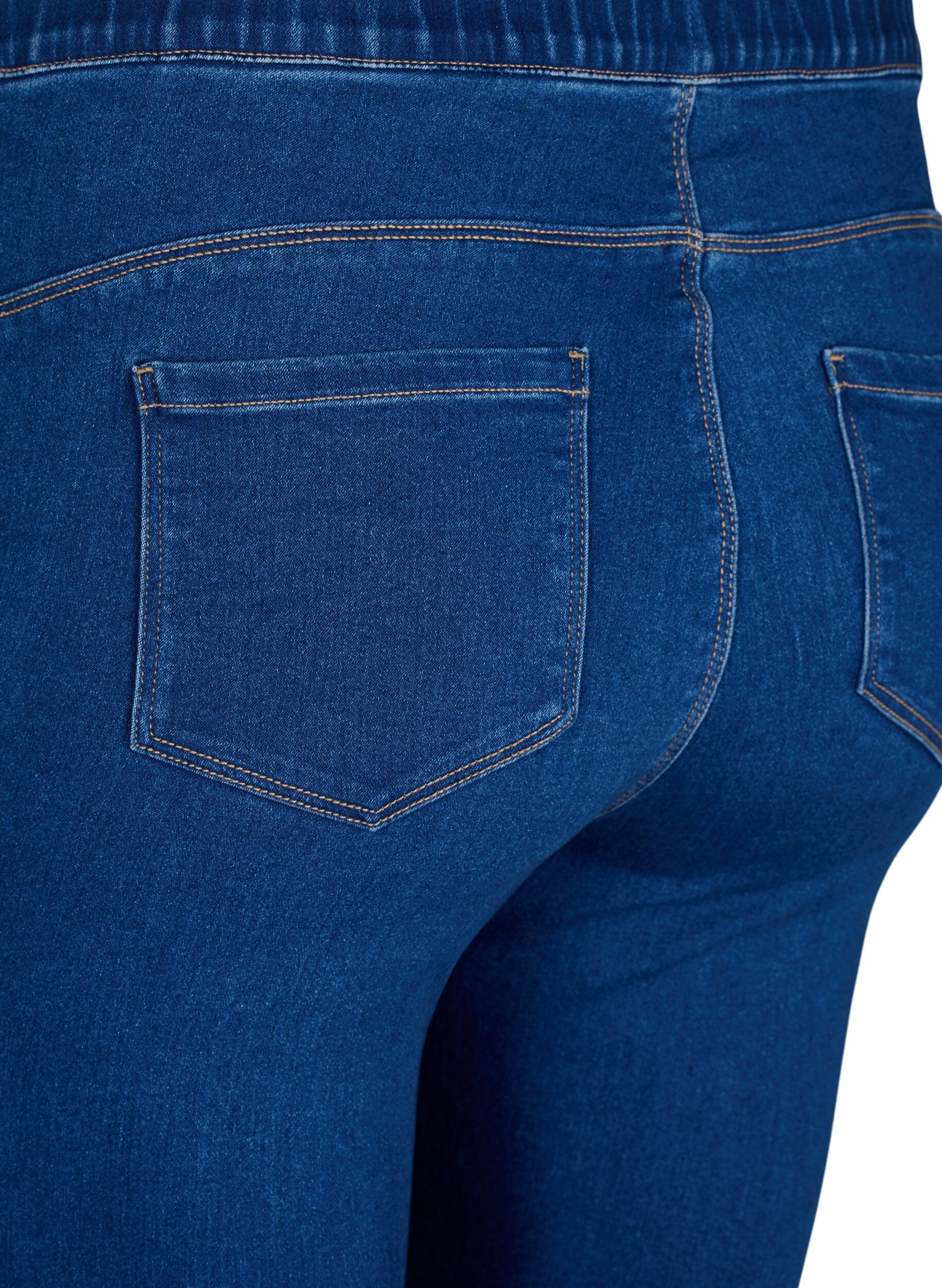 ZizziJeggings mit hoher Taille, Blau, Packshot image number 3