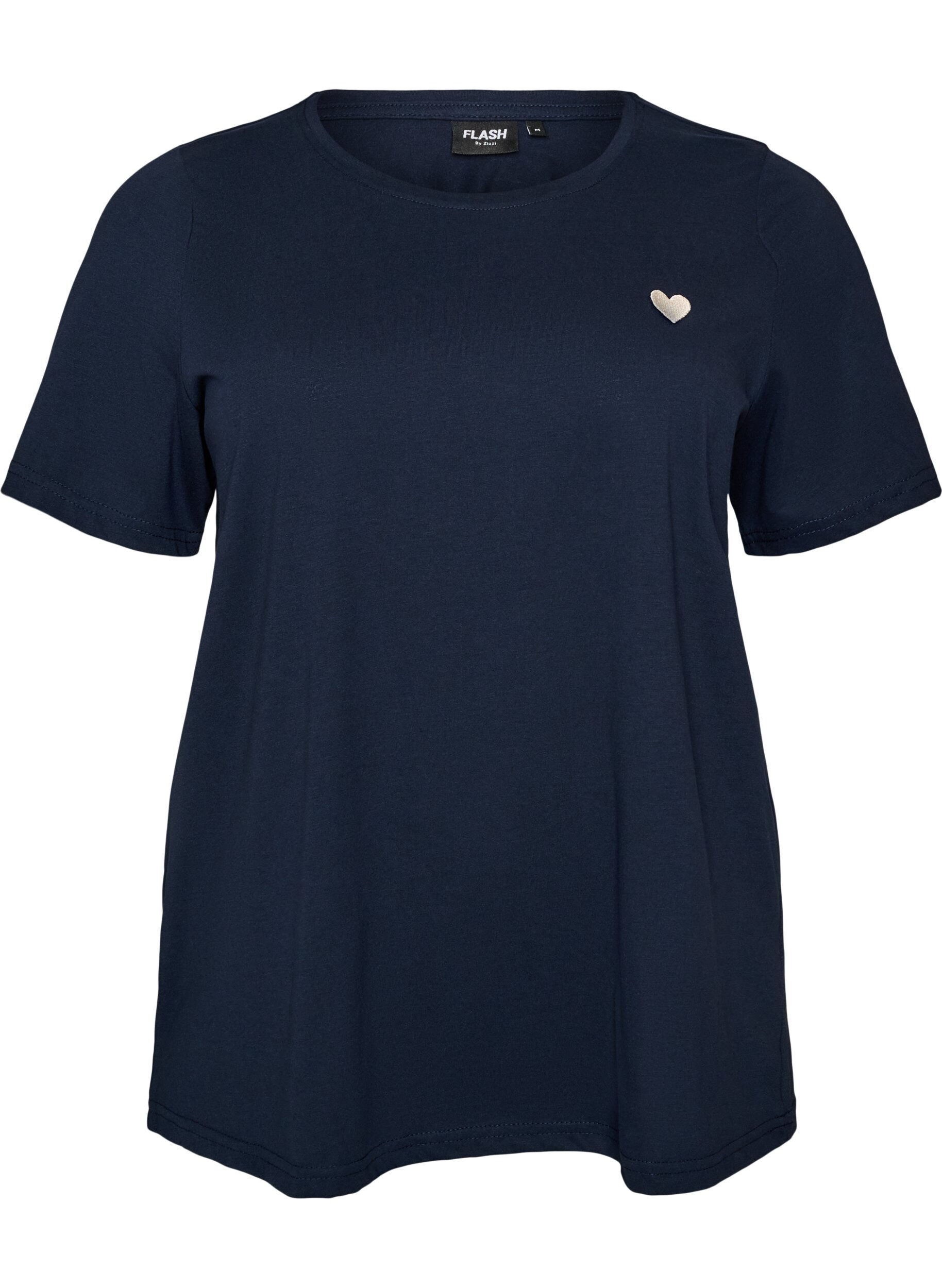 ZizziT-Shirt mit Print, Blau, Packshot image number 0