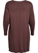 Strickkleid aus Baumwoll-Viskose-Mischung, Braun, Packshot image number 1
