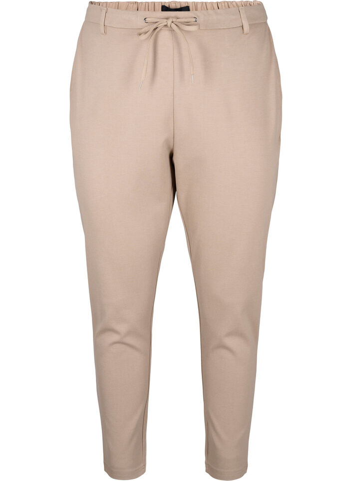 Cropped Maddison-Hose, Beige, Packshot image number 0
