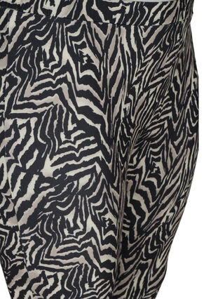 3/4-Leggings mit Print, Black Zebra AOP, Packshot image number 2