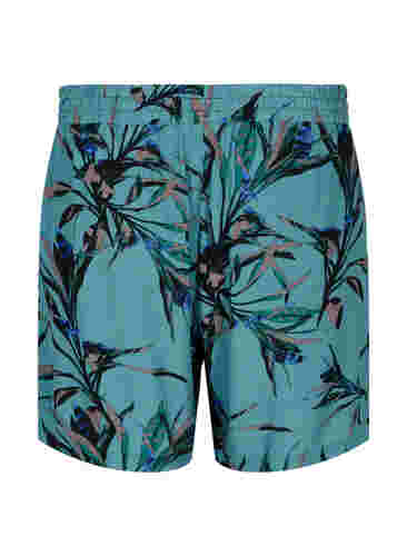 Locker sitzende Shorts aus Viskose, Sea Pine Leaf, Packshot image number 1