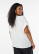 Bluse aus Viskose mit Kn&ouml;pfen und Struktur, Vanille, Model image number 2