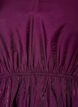 Gl&auml;nzende Bluse aus Viskose mit Peplum-Effekt, Lila, Packshot image number 2