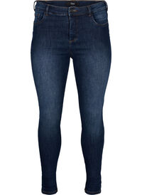 Super Slim-Fit-Jeans mit hoher Taille