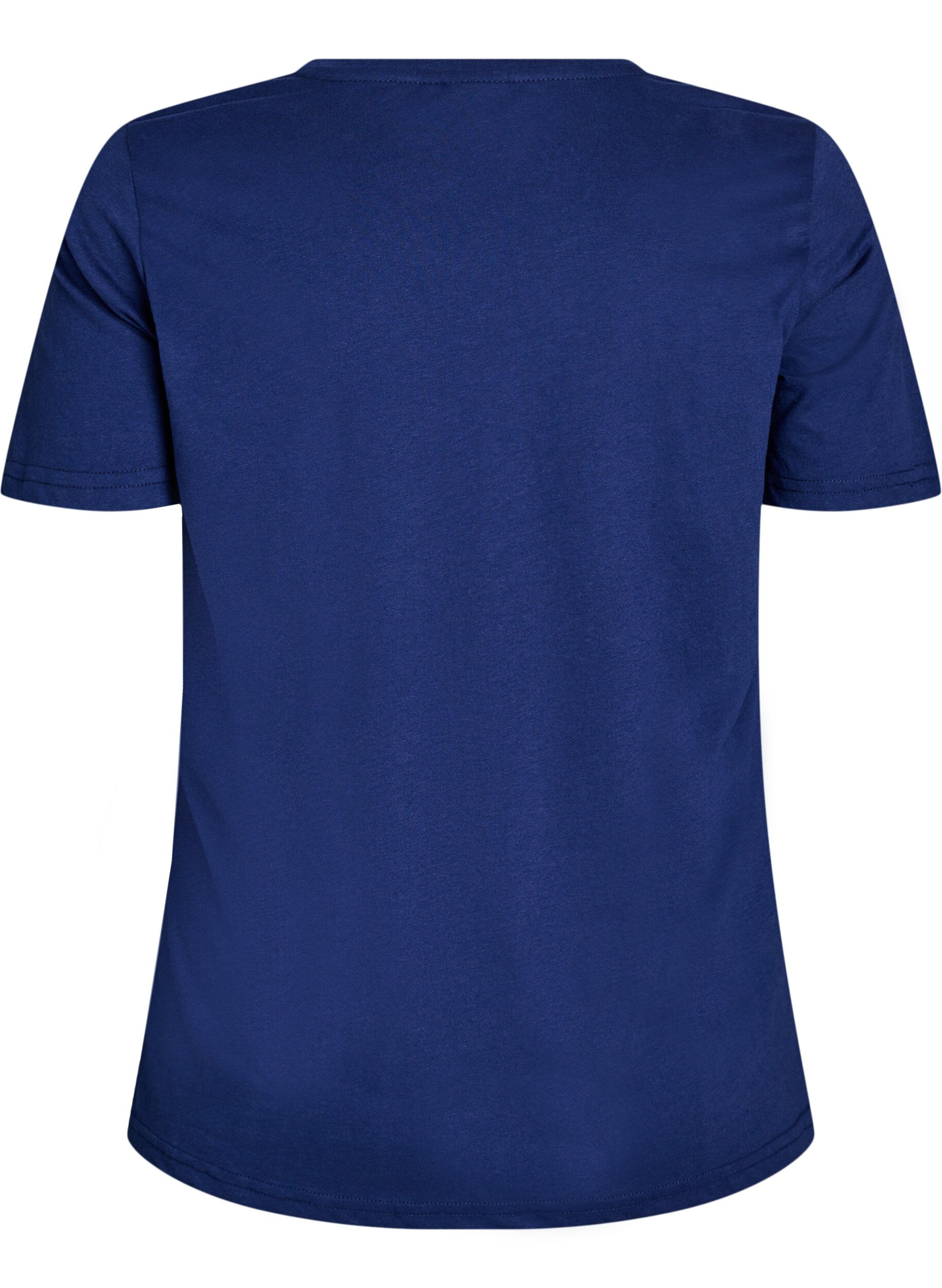 ZizziFLASH - T-Shirt mit Print, Blau, Packshot image number 1