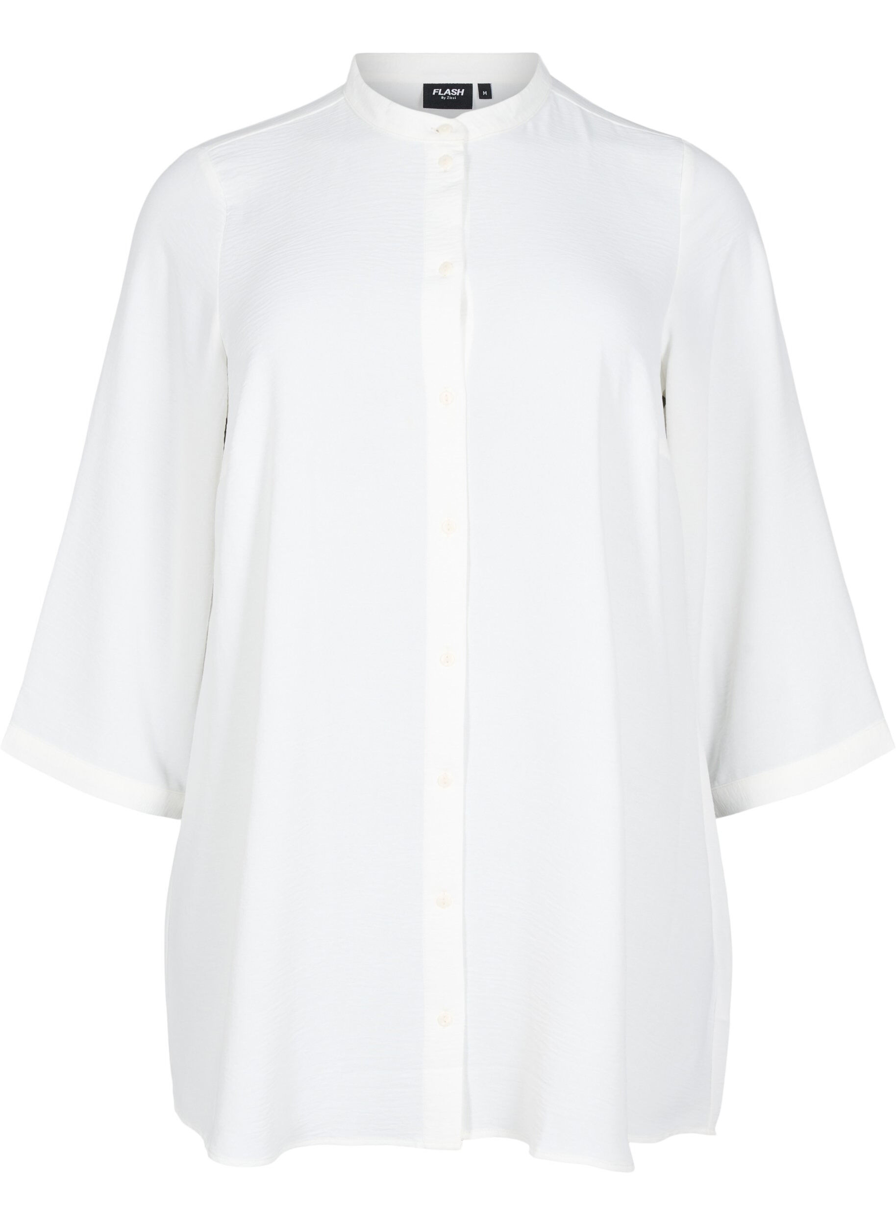 ZizziFLASH - Tunika mit 3/4-&Auml;rmeln, Vanille, Packshot image number 0