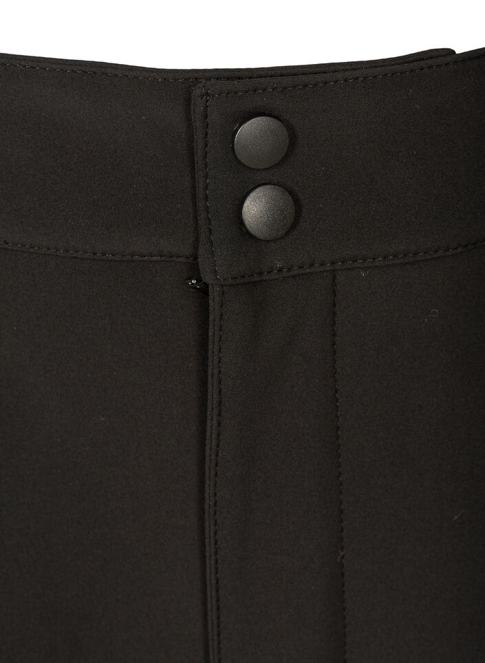 Softshell-Hose mit justierbarem Klettverschluss, Schwarz, Packshot image number 2