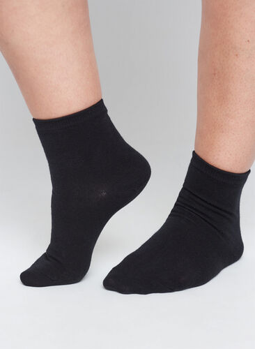 5er-Packung Basics-Socken, Black, Model image number 0
