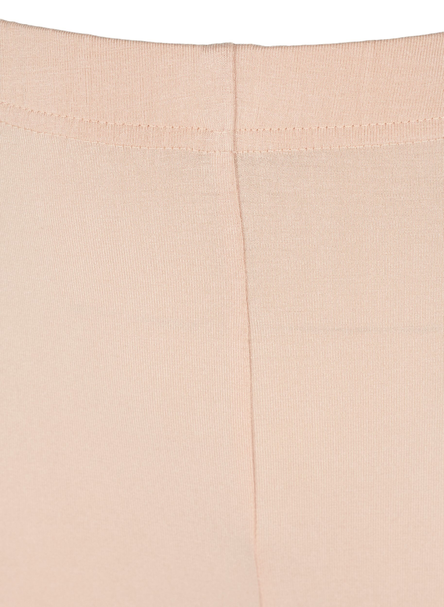 ZizziEinfarbige Basic Radlershorts, Beige, Packshot image number 2
