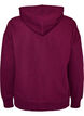 Hoodie mit Brustaufdruck, Lila, Packshot image number 1