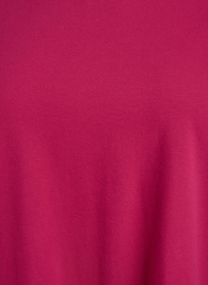 Basic Top aus Jersey mit langen Ärmeln, Pink, Packshot image number 2