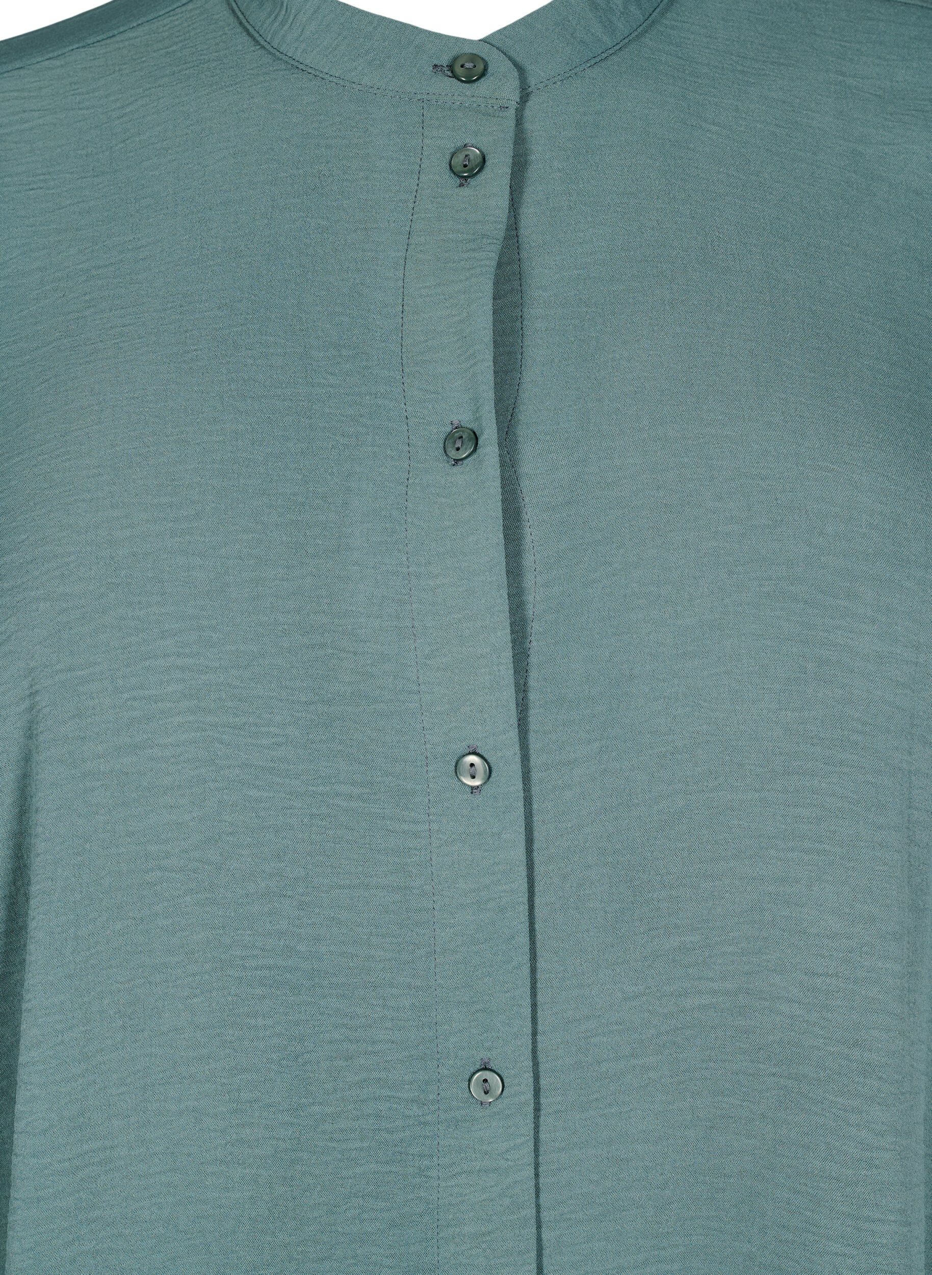 ZizziTunika mit 3/4-&Auml;rmeln, Gr&uuml;n, Packshot image number 2