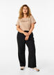 Weite Hose mit Taschen, Schwarz, Model image number 0