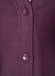 Gerippte Jersey-Strickjacke mit V-Ausschnitt, Lila, Packshot image number 2