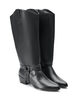 Langschaftstiefel mit abnehmbarem Schaft, Schwarz, Packshot image number 1
