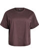 Boxy Baumwoll-T-Shirt, Braun, Packshot image number 0