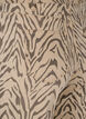 Jeans in gerader Passform mit Zebraprint, Braun, Packshot image number 3