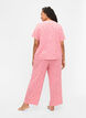 Lockere Hose aus Viskose mit Allover-Druck, Pink Icing W. hearts, Model image number 1