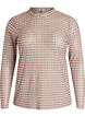 Bluse aus Mesh mit Punkten, 9996, Packshot image number 0